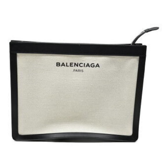 BALENCIAGA Clutch Bag Leather - Picture 1 of 5